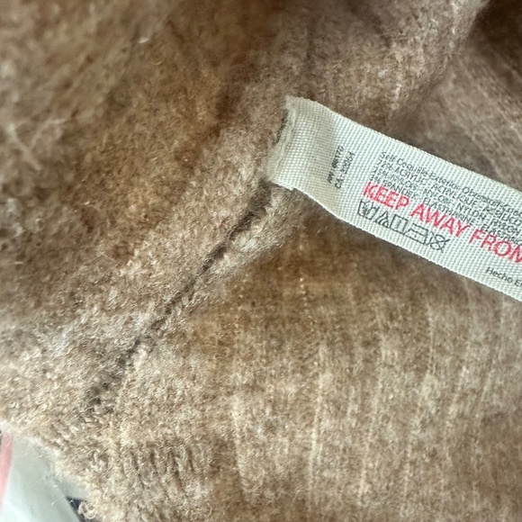 Free People Around The Clock Pullover in Oatmeal Brown Small - Picture 10 of 10